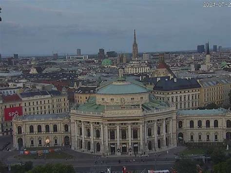 viena webcam|Panorama Webcam on the Burgtheater